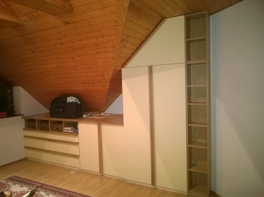 vestavná ložnice